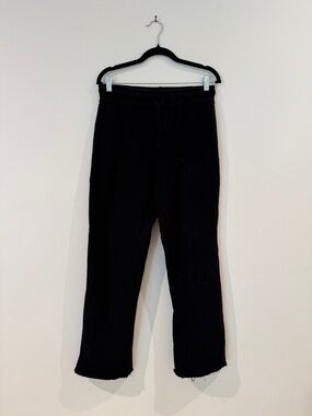 perfectwhitetee Black Track Pants